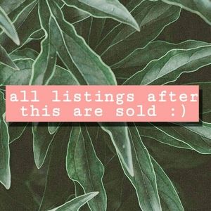 ⋒ all listings after this are sold